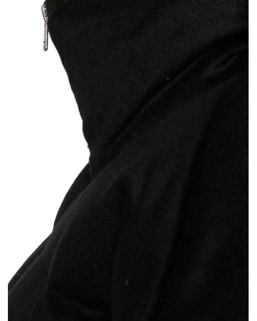 Soft Goat Black Puffer Jacket