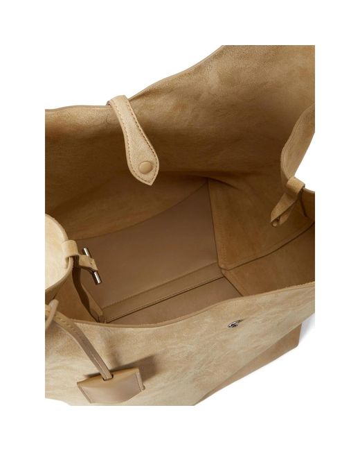 Ralph Lauren Natural Play Large Suede Tote Bag