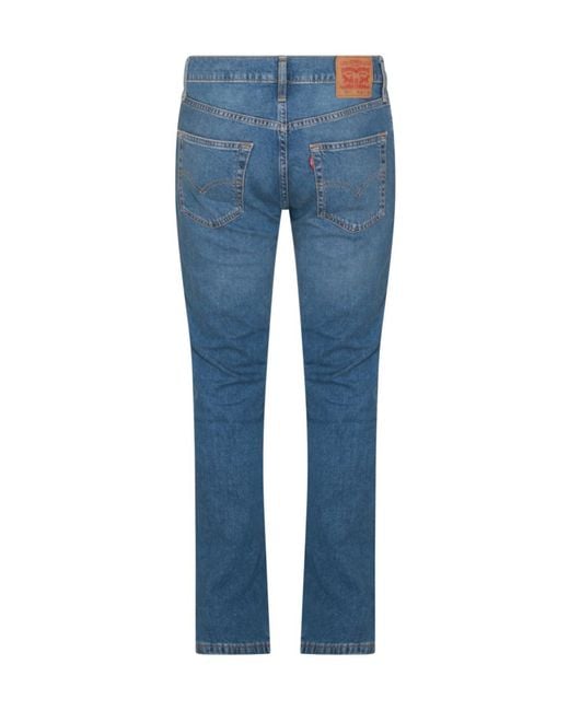 Levi's Blue 511 Logo Patch Slim-Fit Jeans for men