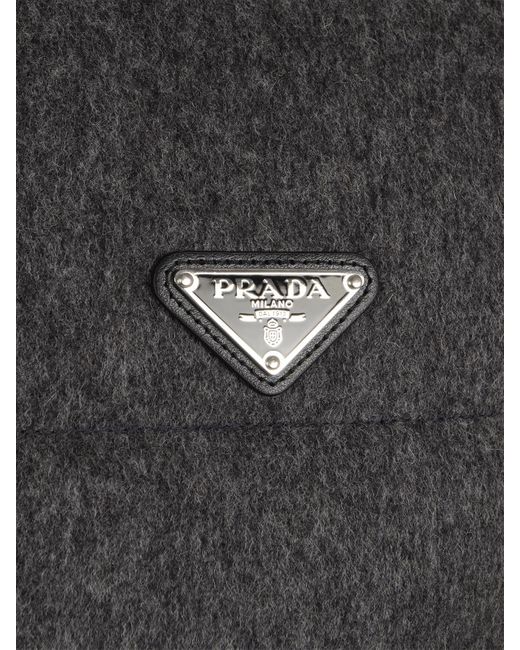 Prada Gray Long-Sleeved Cotton Jacket