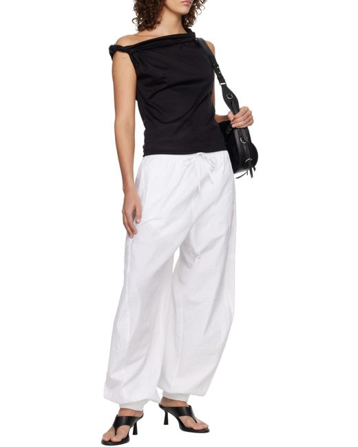 Rohe White Balloon Drawstring Pants