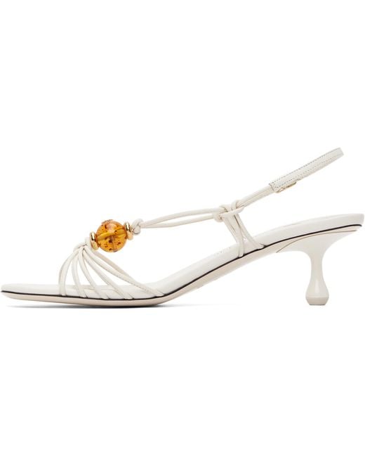 Jimmy Choo Metallic Lova 50 High-Heeled Sandals