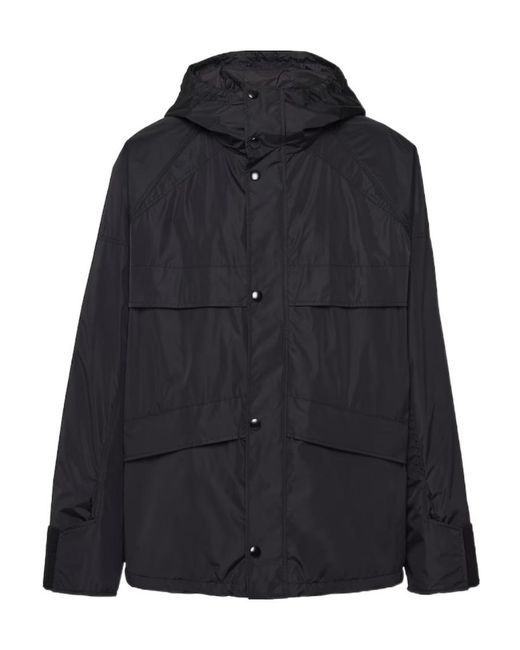Prada Blue Technical Fabric Jacket for men