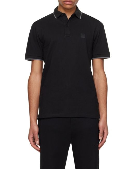 Boss Black Boss Passertip Regular Fit Polo Shirt for men