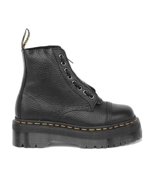 Dr. Martens Black Sinclair Zip-Up Boots