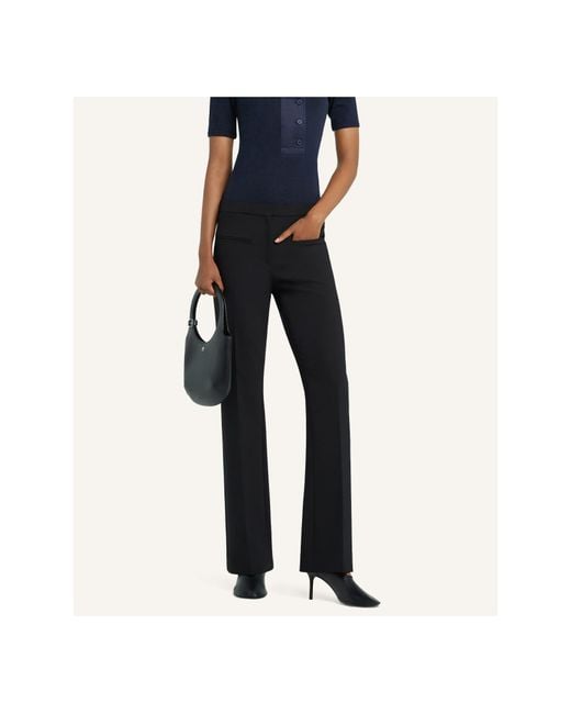 Courreges Black Courrèges Heritage Bootcut Pants