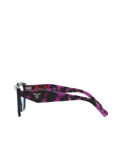 Prada White Cat-Eye Glasses