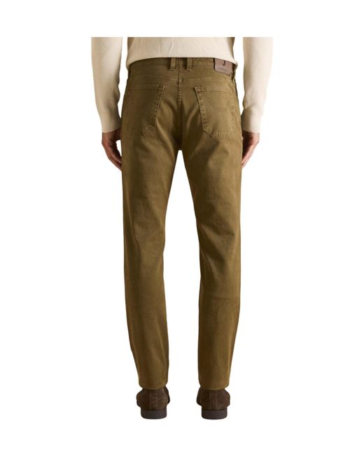 Jeckerson Green Belt Loop Jeans for men