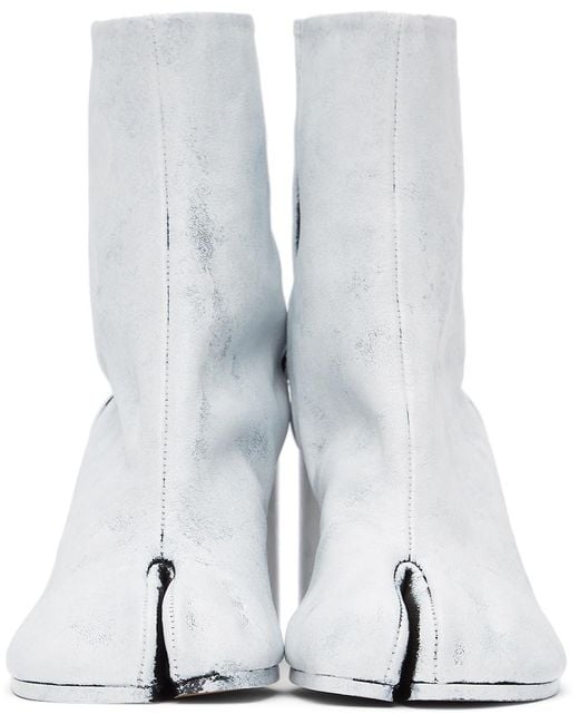 Maison Margiela White Tabi Vintage Ankle Boots