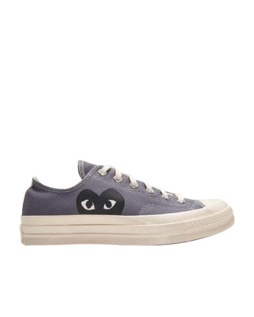 COMME DES GARÇONS PLAY Natural Strap-Up Casual Sneakers