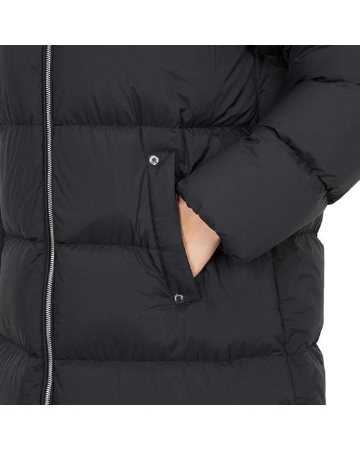Moose Knuckles Black Belle Dune Long Puffer Coat