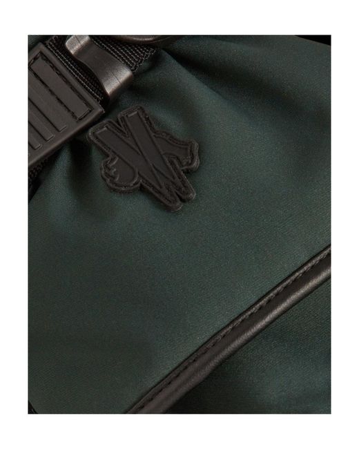 Moncler Green Padded Gloves for men