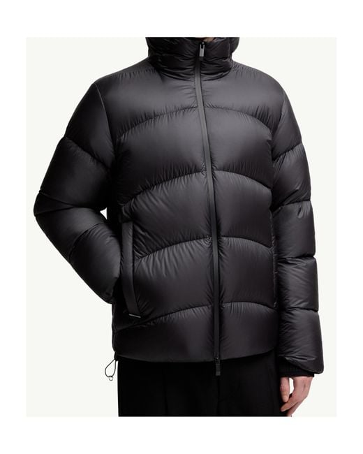 Moncler Black Fulcran Zip-Up Hooded Jacket for men