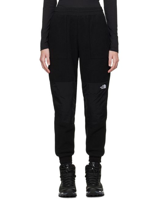 The North Face Black Logo-Printed Track Pants for men