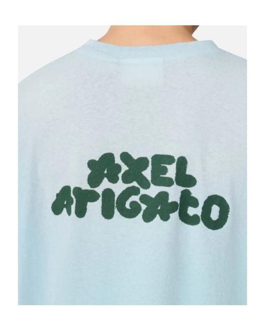 Axel Arigato Blue Bubble Reverse T-Shirt for men