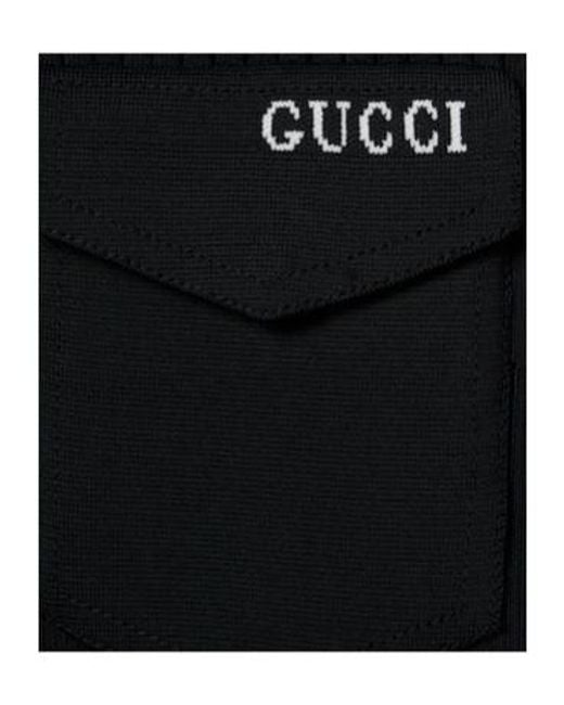 Gucci Black Fabric Shirt