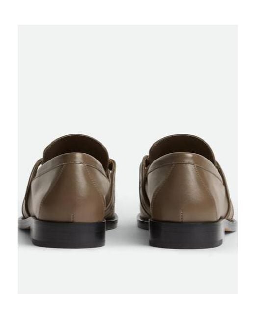 Bottega Veneta Brown Astaire Loafers