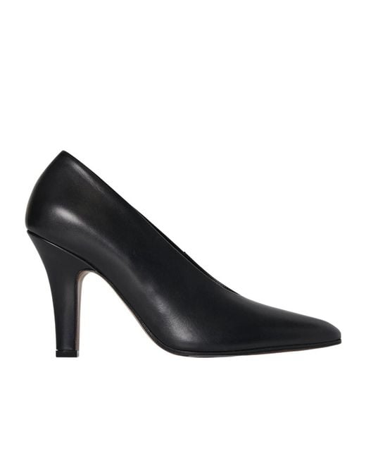 The Row Black Prudens Pumps