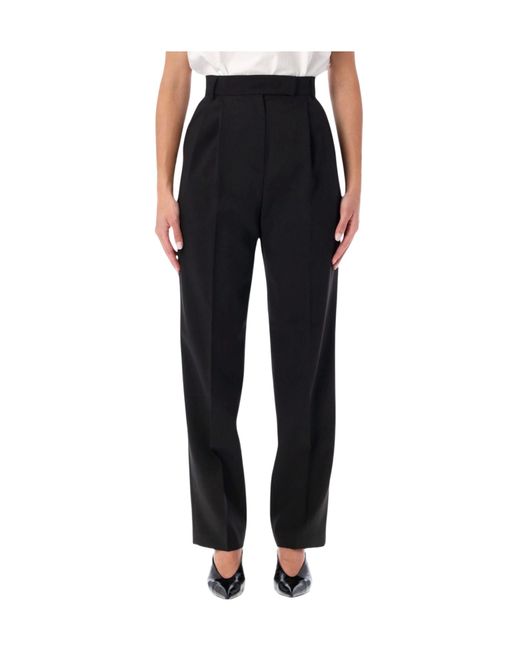 Frankie Shop Black Bea Rear Welt Pockets Suit Trousers