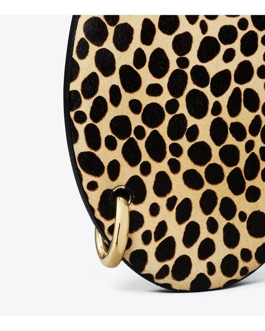 Tory Burch White Small Pierced Shoulder Bag