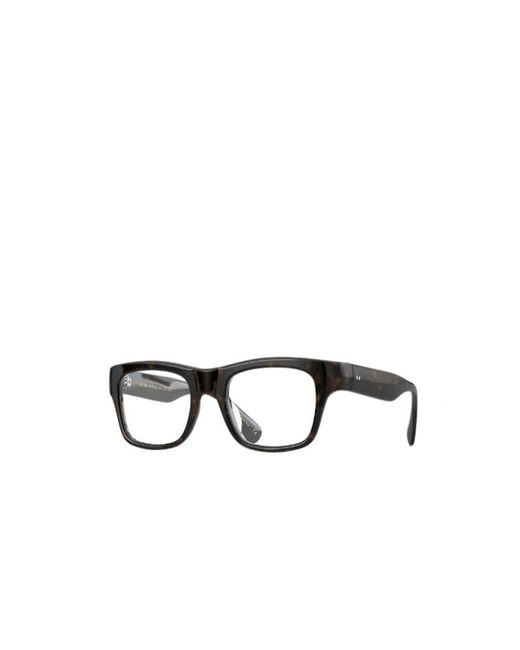 Oliver Peoples White Logo Flat Mirror for men