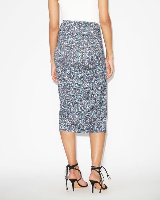 Isabel Marant Blue Isabel Marant Étoile Ruched Skirt