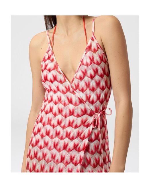 Missoni Red Suspender Dress