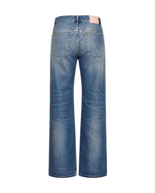 Acne Blue Regular-Fit Jeans