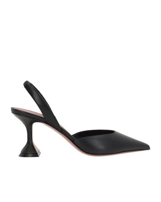 AMINA MUADDI Black Holli High-Heeled Sandals