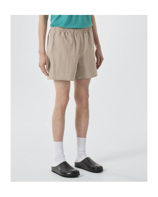 Veilance Gray Argand Short for men