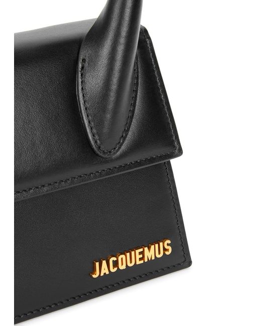 Jacquemus Black Le Chiquito Moyen Leather Shoulder Bag