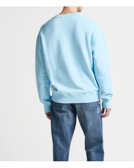 J.W. Anderson Blue Painted Birds Sweatshirt for men