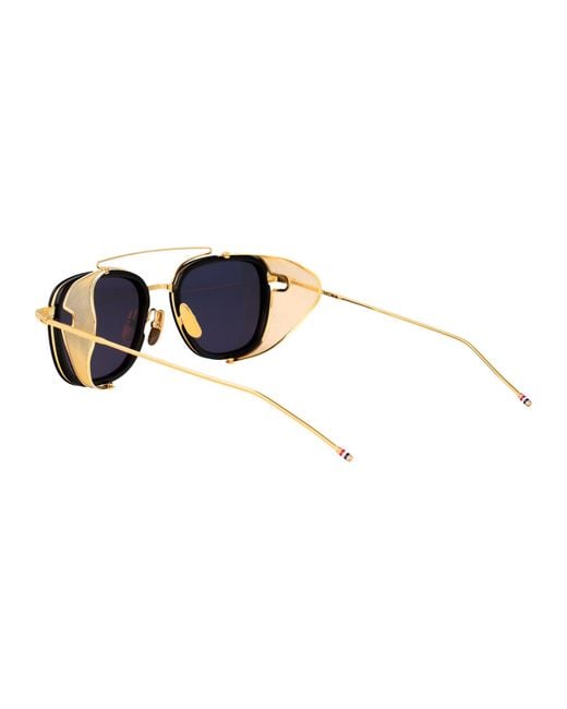 Thom Browne Multicolor Eyewear Square Frame Sunglasses for men