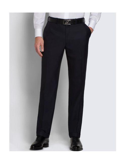 Brioni Blue Essential Gabardine Brunico Suit for men