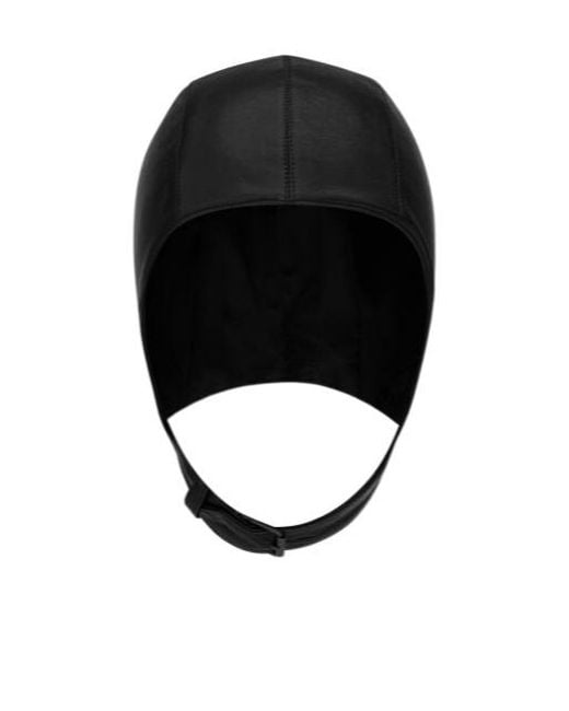 Saint Laurent Black Aviator Hat