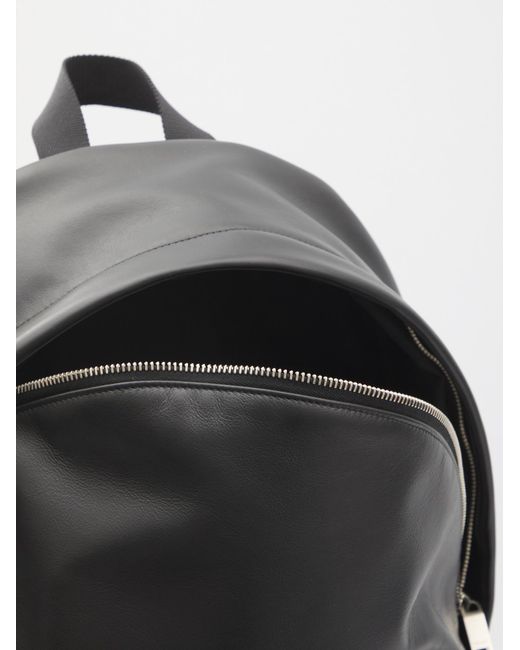 Saint Laurent Black City Zip-Up Backpack for men