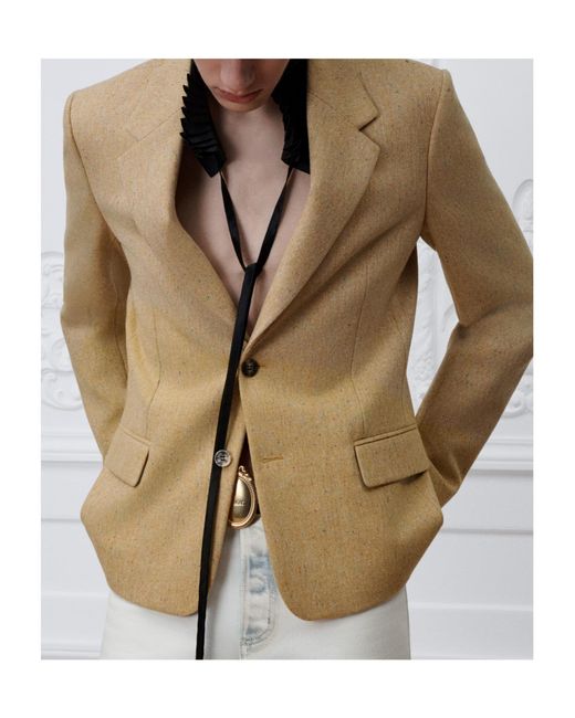 Dior Natural Single-Breasted Jacket for men