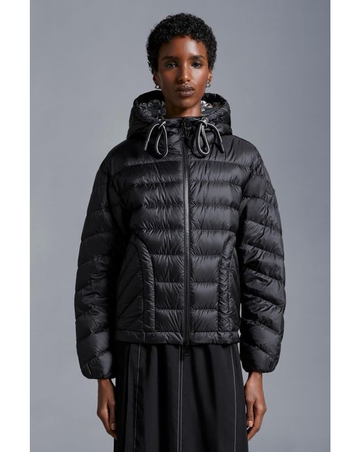 Moncler Black Delfo Short Down Jacket