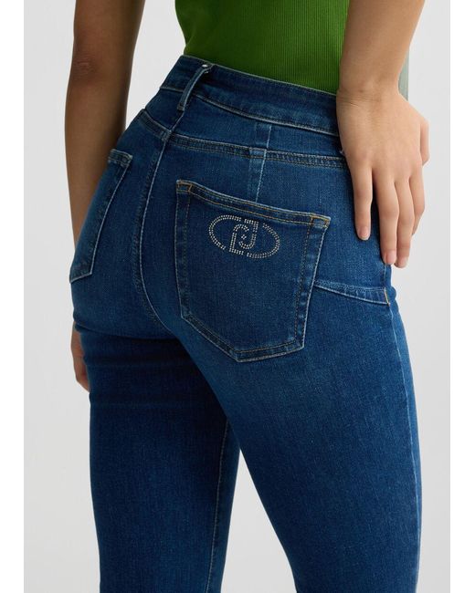 Liu Jo Blue Bell-Bottom Jeans