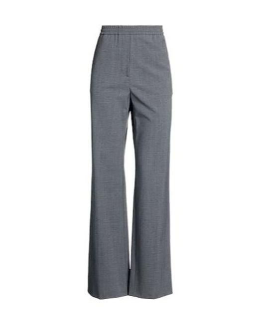 Weekend by Maxmara Gray Simple Loose Suit Trousers