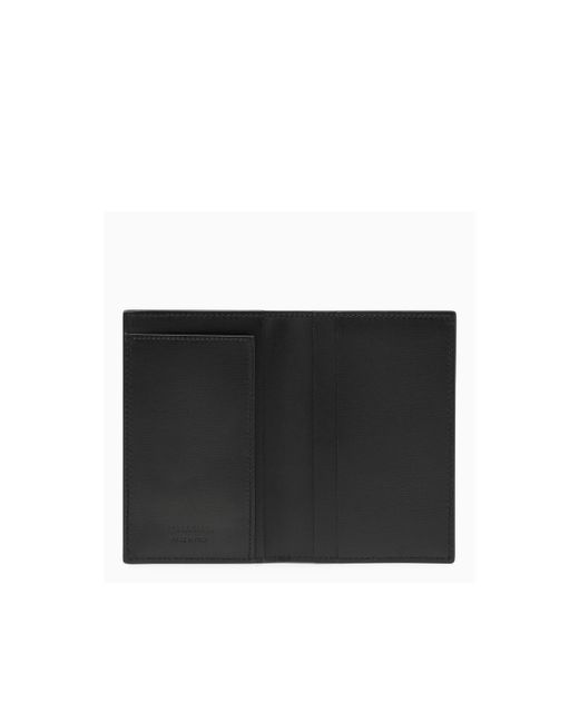 Ferragamo Black Logo Card Bag for men