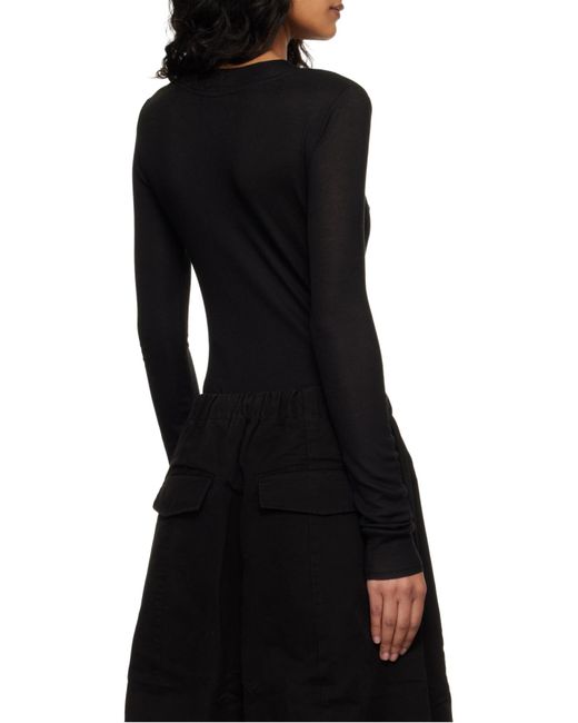 Entire studios Black Long-Sleeve Body