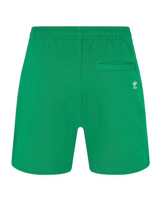 Adidas Originals Green Simple Fleece Shorts