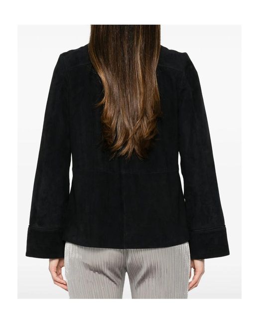 Forte_forte Black Long-Sleeve Casual Jacket