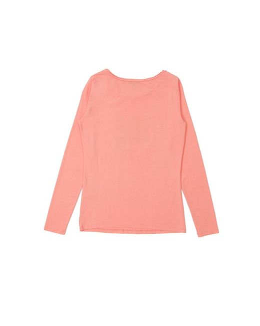 Armani Jeans Pink Logo Details T-Shirt