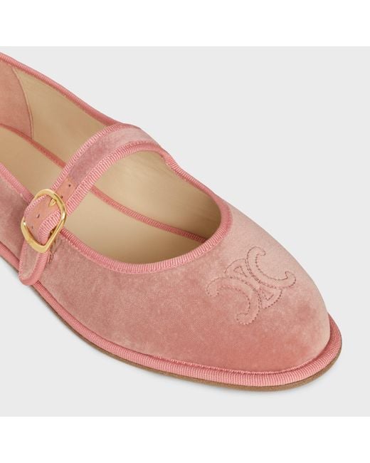 Céline Pink Eve Triomphe Mary-Jane Ballerina