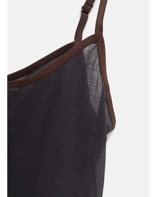 Paloma Wool Black No 2816 Nasem Sleeveless Tank Top