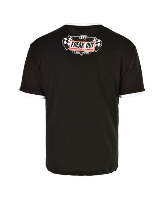 McQ Alexander McQueen Black T-Shirt With Round Neck And Short Sleeves for men