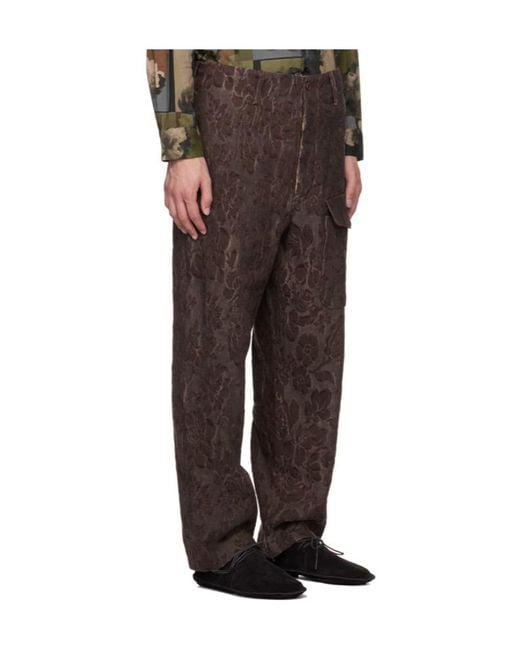 Uma Wang Gray Paxton Pants for men