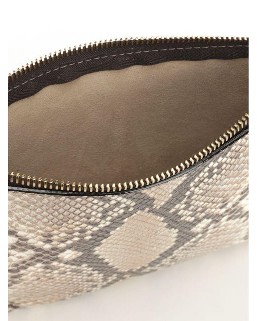 Chloé Metallic Chloé Spin Wristlet Clutch Bag